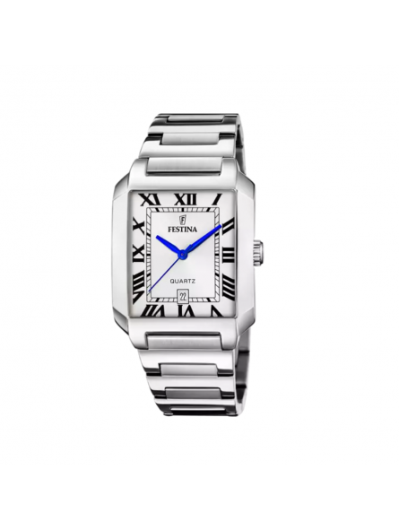 Festina - Montre Homme - Acier argenté - cadran blanc - Ref F20677/1