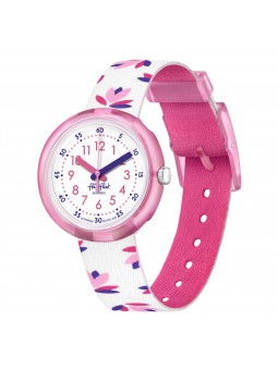 Flik Flak - Montre Marinette bicolore bracelet textile bicolore - Ref FPNP095