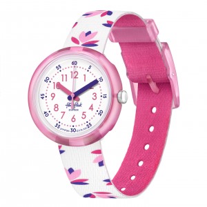 Flik Flak - Montre Marinette bicolore bracelet textile bicolore - Ref FPNP095