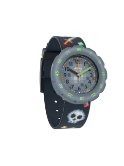 Flik Flak - Montre gaming world e bracelet textile motifs - Ref FPSP066