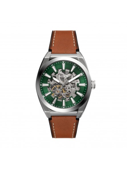 Fossil - Montre Homme - RD SLV GRN STRP - Ref ME3261