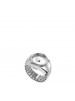 Fossil - Montre bague acier argenté - Ref ES5245