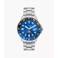 Fossil - Montre GMT cadran bleu - Ref FS5991