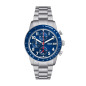 Fossil - Montre Homme - Sport Tourer - acier - cadran bleu - Ref FS6047