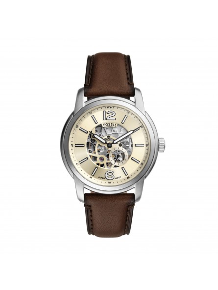 Fossil - Montre Homme - RD SLV CRM STRP - Ref ME3264