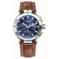 Michel Herbelin - Montre Newport cuir marron - Ref 37658AP15GD
