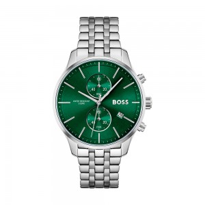 Hugo Boss - Montre Collection Business Associate Acier Argenté - Ref 1513975