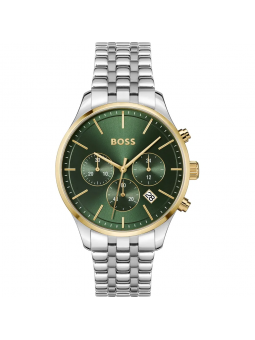 Hugo Boss - Montre Quartz Avery Vert  - Ref 1514159