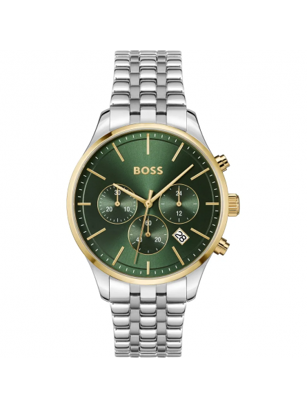 Hugo Boss - Montre Quartz Avery Vert  - Ref 1514159