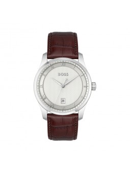 Hugo Boss - Montre Collection Business Principle Cuir Marron - Ref 1514114