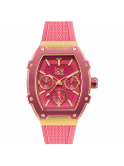 Ice Watch - Montre Collection Ice Boliday Silicone Rose - Ref 023288