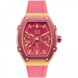 Ice Watch - Montre Collection Ice Boliday Silicone Rose - Ref 023288