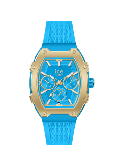 Ice Watch - Montre Ice-Boliday Silicone bleu - Ref 023290