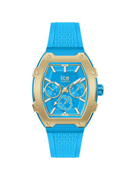 Ice Watch - Montre Ice-Boliday Silicone bleu - Ref 023290