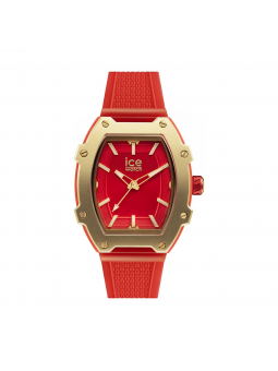 Ice Watch - Montre Ice Boliday silicone rouge - Ref 023320