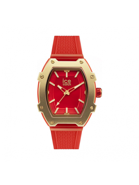 Ice Watch - Montre Ice Boliday silicone rouge - Ref 023320