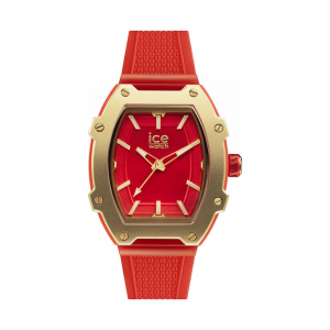 Ice Watch - Montre Ice Boliday silicone rouge - Ref 023320