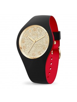 Ice Watch - Montre Collection Ice Loulou Silicone Noir - Ref 022325