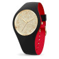 Ice Watch - Montre Collection Ice Loulou Silicone Noir - Ref 022325