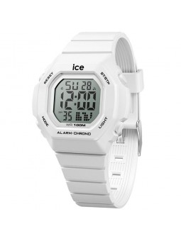 Ice Watch - Montre Collection Ice Digit Ultra Silicone Blanc - Ref 022093