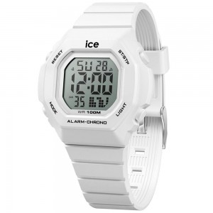 Ice Watch - Montre Collection Ice Digit Ultra Silicone Blanc - Ref 022093