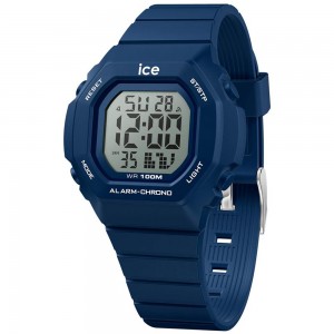Ice Watch - Montre Collection Ice Digit Ultra Silicone Bleu - Ref 022095