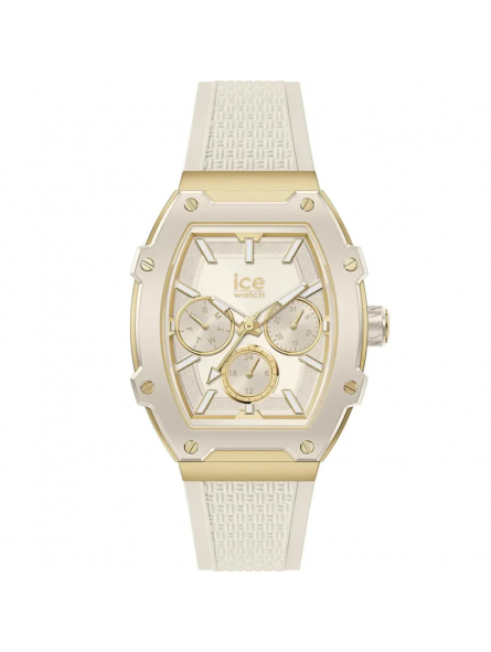 Ice Watch - Montre Collection Ice Boliday Silicone Beige - Ref 022869