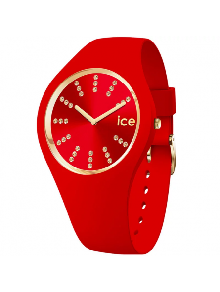 Ice Watch - Montre Collection Ice Cosmos Silicone Rouge - Ref 021302