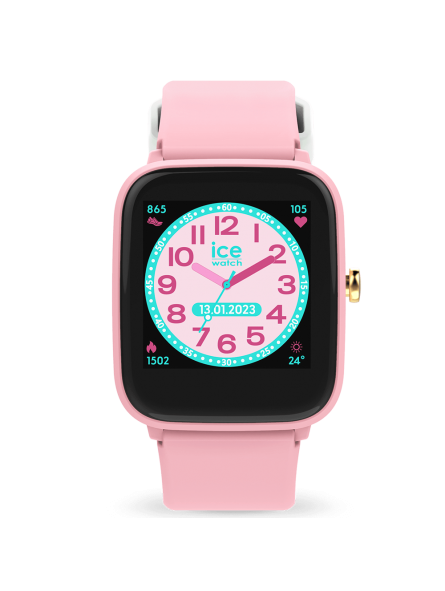 Ice Watch - Montre Junior ICE smart - Silicone rose - Ref 021873
