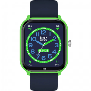 Ice Watch - Montre Connectée Ice Smart Silicone Bleu - Ref 022790