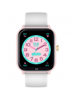 Ice Watch - Montre Ice Smart 2.0 rose blanc - Ref 022797