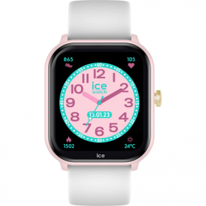 Ice Watch - Montre Ice Smart 2.0 rose blanc - Ref 022797
