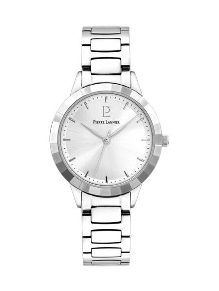 Pierre Lannier - Montre Femme Cadran blanc - Bracelet acier - Ref 002H621