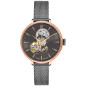 Pierre Lannier - Montre Femme Mélodie - Cadran Gris - Bracelet Acier maille milanaise - Ref 349A739