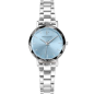 Pierre Lannier - Montre Femme Cadran bleu ciel - Bracelet acier - Ref 011L661