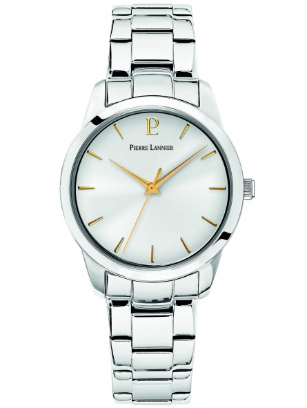 Pierre Lannier - Montre Femme - Roxane - bracelet acier argenté - Ref 066M601