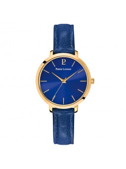 Pierre Lannier - Montre Chouquette cuir bleu - Ref 038J566