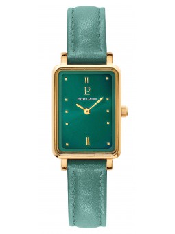Pierre Lannier - Montre Ariane cuir vert - Ref 050K577