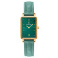 Pierre Lannier - Montre Femme - Ariane Cadran Vert Bracelet Cuir Vert - Ref 050K577