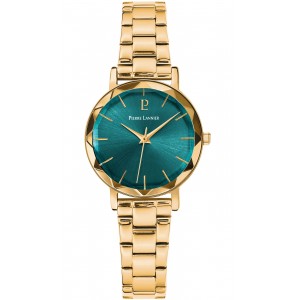 Pierre Lannier - Montre Multiples Acier PVD Doré - Ref 012P562