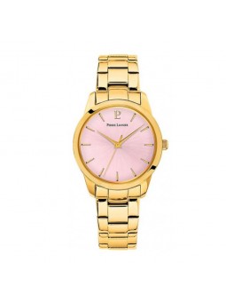 Pierre Lannier - Montre Roxane Acier doré Ronde Quartz - Ref 067M552