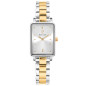 Pierre Lannier - Montre Femme - Ariane - bracelet Acier bicolore - Cadran rectangle blanc - Ref 052J621