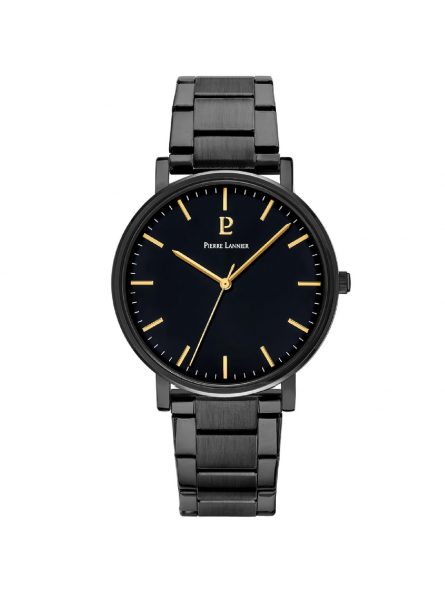 Pierre Lannier - Montre Essential acier Noir - Ref 252G439
