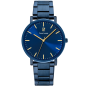 Pierre Lannier - Montre Homme Essentiel - Cadran et Bracelet acier bleus - Ref 252G469