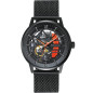 Pierre Lannier - Montre Homme - Paddock - Automatique - Bracelet maille Milanais Noir - Ref 338A459