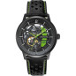 Pierre Lannier - Montre Automatique Paddock Homme - Boitier et Bracelet Acier PVD Noir - Ref 341A477