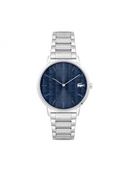 Lacoste - Montre Collection Crocorigin Acier Argenté - Ref 2011305