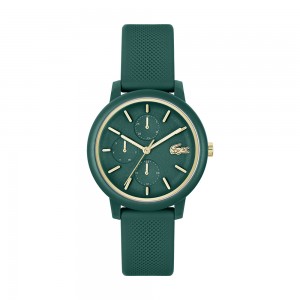 Lacoste - Montre Collection .12.12 Multi Silicone Vert - Ref 2001329