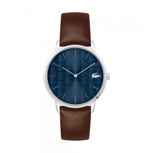 Lacoste - Montre Collection Crocorigin cuir marron - Ref 2011307