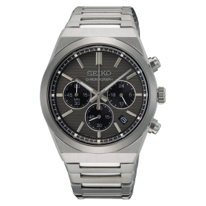 Seiko - Montre quartz Sport Noir Seiko - Ref SSB455P1